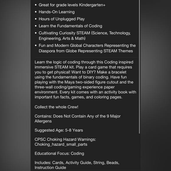 Brown Toy Box Maya Coding & App STEAM Kit - Picture 12 of 12